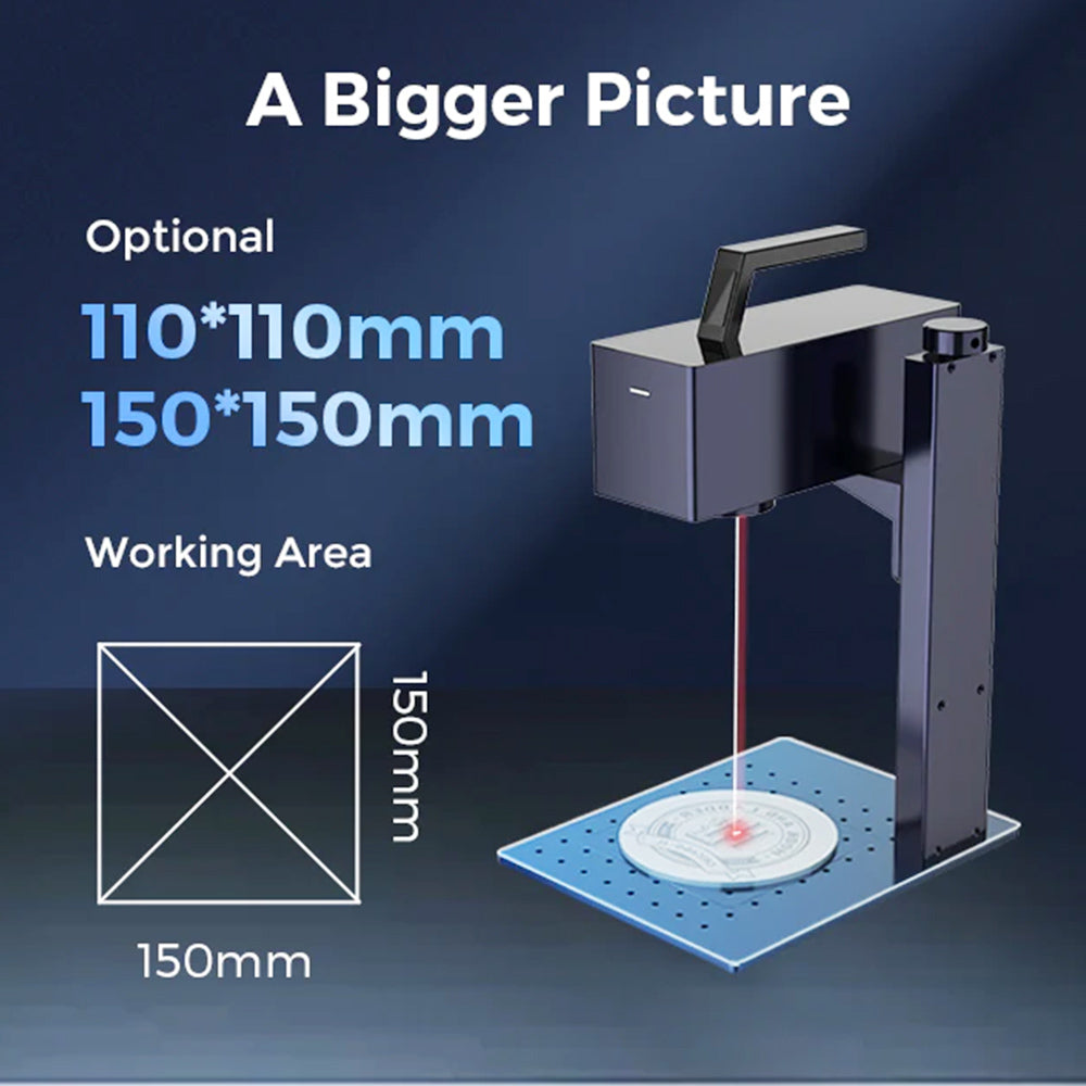 G2 20W Metal & Plastic Fiber Laser Engraver