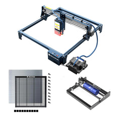 Sculpfun S30 PRO MAX 20W Laser Engraver with Automatic Air Assist and 440x440mm Honeycomb and Y-axis Rotary Roller