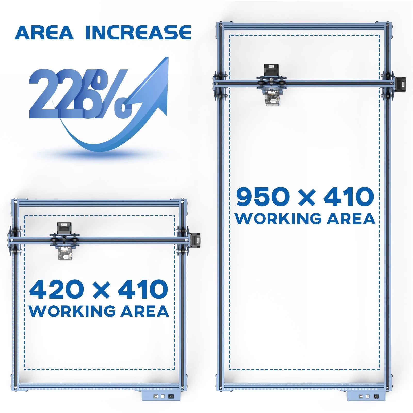 SCULPFUN Engraving Area Expansion Kit For S6/S6pro/S9 Engraving Machine