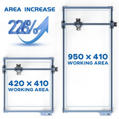 SCULPFUN Engraving Area Expansion Kit For S6/S6pro/S9 Engraving Machine