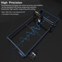 SCULPFUN Y Axis Expansion Kit Only For S30 / S30 Pro/ S30 Pro Max Engraving Machine