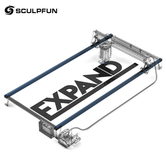 SCULPFUN Y Axis Expansion Kit Only For S30 / S30 Pro/ S30 Pro Max Engraving Machine 1600